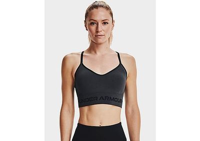 Under Armour Soutien-gorge de sport Seamless Low Long Heather - Pitch Gray