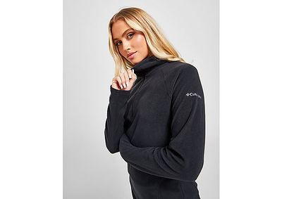 Columbia Haut Glacial Polar 1/4 Zippé Femme - Black