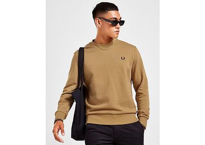 Fred Perry Sweatshirt Double Liseré Crew Homme