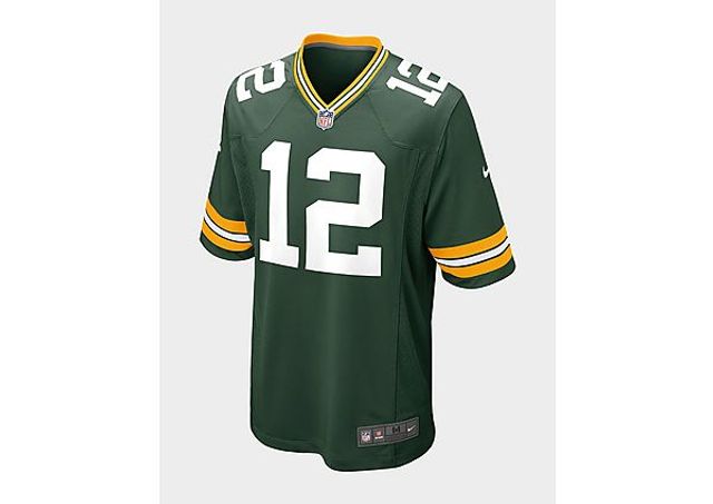 Green Nike NFL Green Bay Packers Rodgers #12 Game Jersey JD