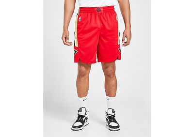 Jordan Short Swingman NBA New Orleans Pelicans Homme - University Red/College Navy/White