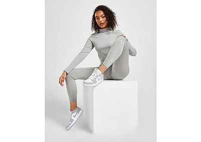 Nike Legging 7/8 taille mi-haute Nike Sportswear Essential pour Femme - Dark Grey Heather/White