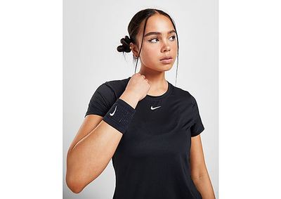 Nike Haut à manches courtes et coupe slim Nike Dri-FIT One pour Femme - Black/White