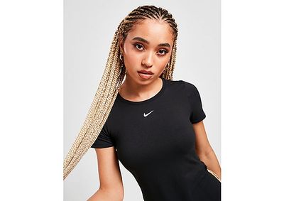 Nike Top Training One Slim Fit Femme - Black, Black