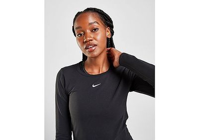 Nike Haut à Manches Longues Training One Slim Fit Femme - Black