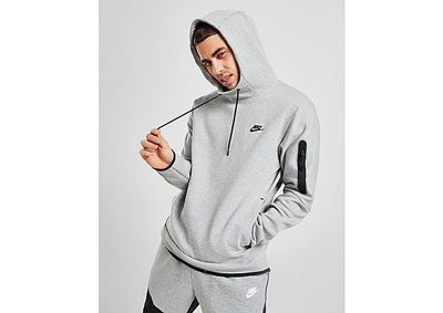 Nike Sweat à Capuche Nike Sportswear Tech Molletonné - Dark Grey Heather/Black
