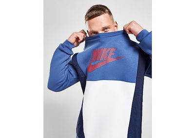 Nike Sweat-shirt en tissu Fleece Nike Sportswear - Mystic Navy/White/Obsidian/University Red