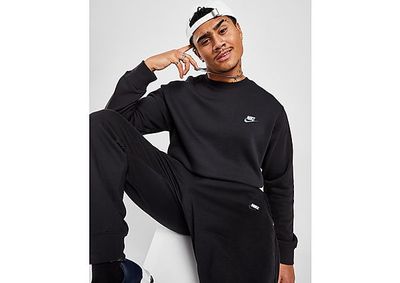 Nike Foundation Crew Sweatshirt Homme - Black/White