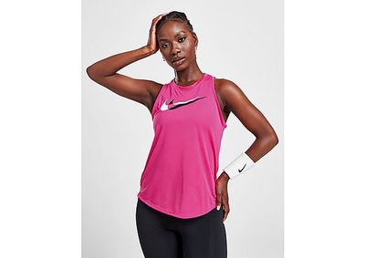 Nike Débardeur de running Nike Dri-FIT Swoosh Run pour Femme - Active Pink/White