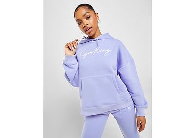 Gym King Sweat à Capuche Oversize Script Femme