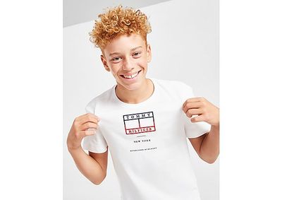 Tommy Hilfiger T-Shirt Drapeau Brodé Junior