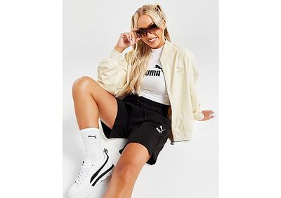 Puma Faux Leather Bomber Jacket