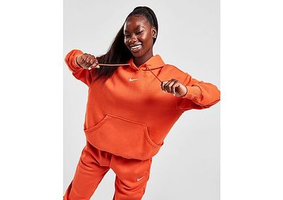 Nike Sweat à Capuche Polaire Phoenix Femme - Mantra Orange/Sail
