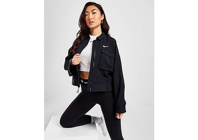Nike Veste tissée Nike Sportswear Essential pour Femme - Black/White