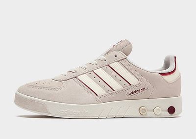 adidas Originals Chaussure GS Court - Aluminium / Collegiate Burgundy / Cream White