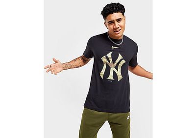 Nike Los Angeles Dodgers Camo Logo Mlb T-shirt in Black for Men