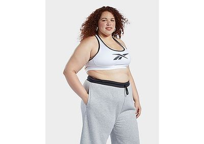 Reebok brassière de sport pour impacts modérés reebok lux racer (grande taille) - White