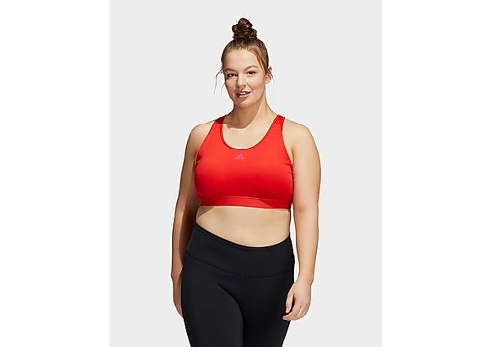 adidas Brassière Believe This (Grandes tailles) - Vivid Red / Team Real Magenta