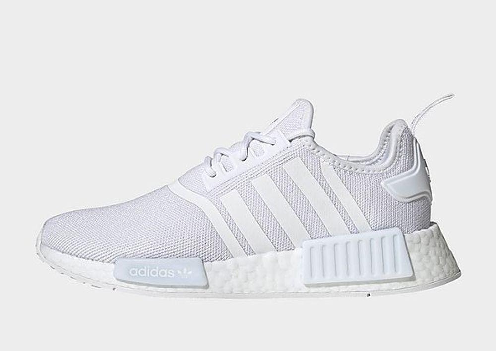adidas Originals Chaussure NMD_R1 Primeblue - Cloud White / Cloud White / Silver Metallic