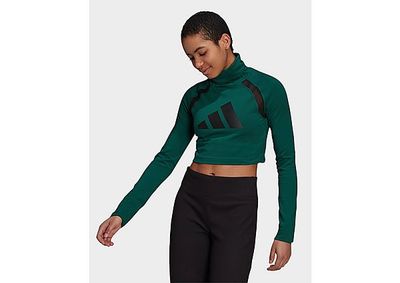 adidas T-shirt Sportswear Long Sleeve - Collegiate Green