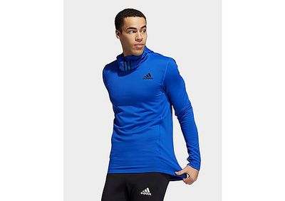 adidas Sweat-shirt à capuche COLD.RDY Techfit Fitted Long Sleeve - Bold Blue, Bold Blue