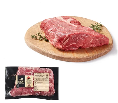Rôti d'intérieur de palette, Mon marché fraîcheur, 1 Rôti, Bœuf Angus AAA, 0.80 - 1.40 KG
