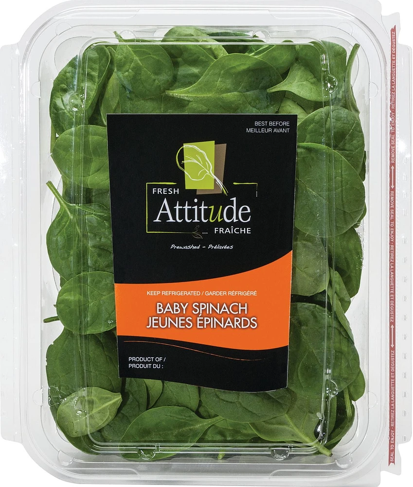 Fresh Attitude Prewashed Baby Spinach