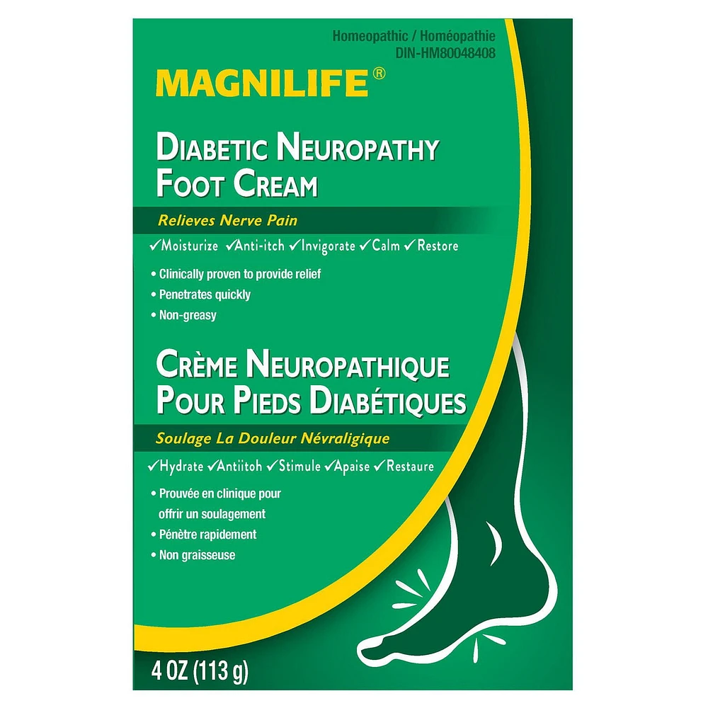 Magnilife Diabetic Neuropathy Foot Cream, 113 g