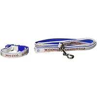 Silverpaw Toronto Blue Jays Official Collar and Leash Set Large