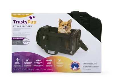 TrustyPup Easy Explorer Pet Carrier Dog Toy, Leak-proof base