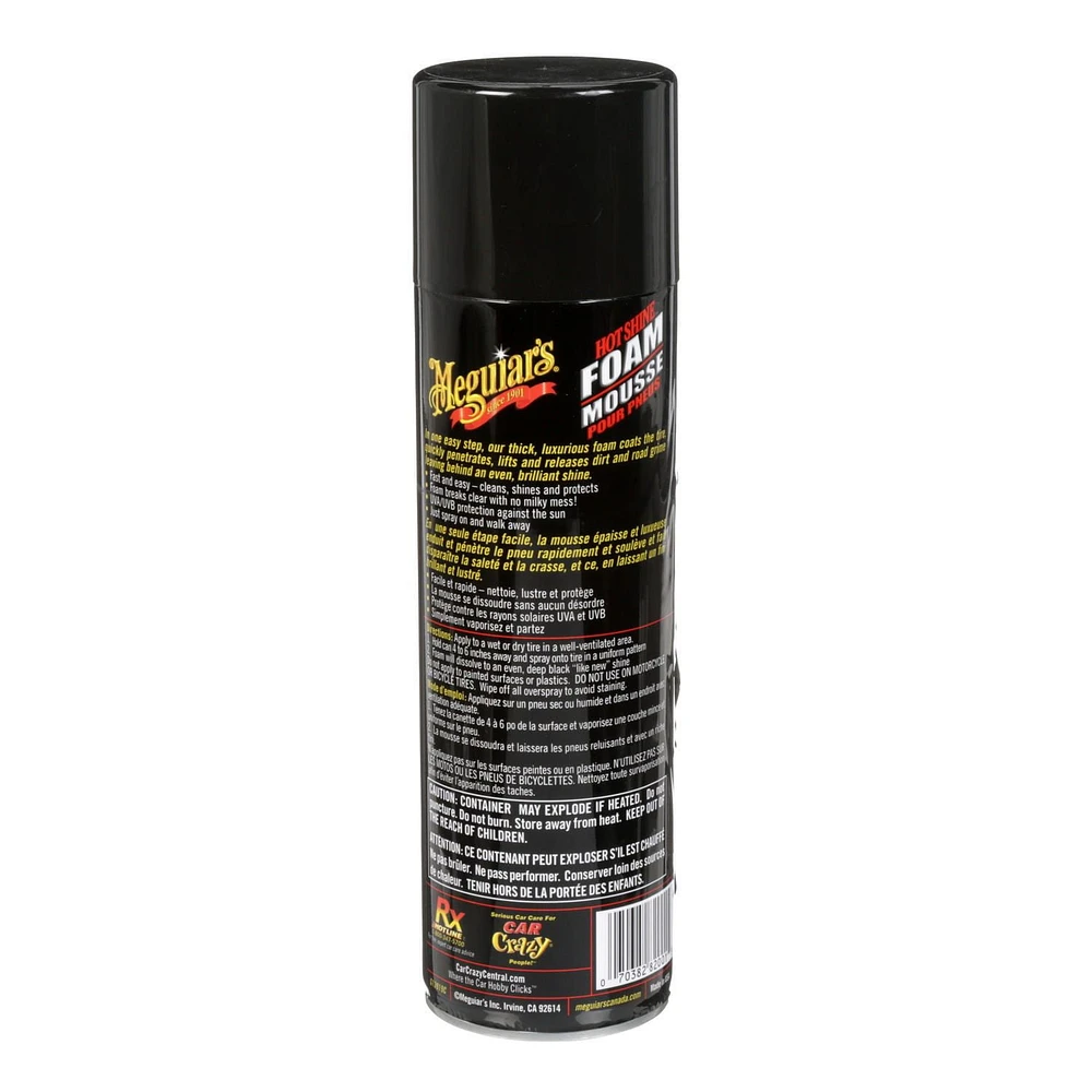 Meguiar's® Hot Shine™ Tire Foam G13919C