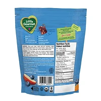 Little Gourmet Organic Fruit & Veggies Bites Blueberry Carrot Apple with Quinoa