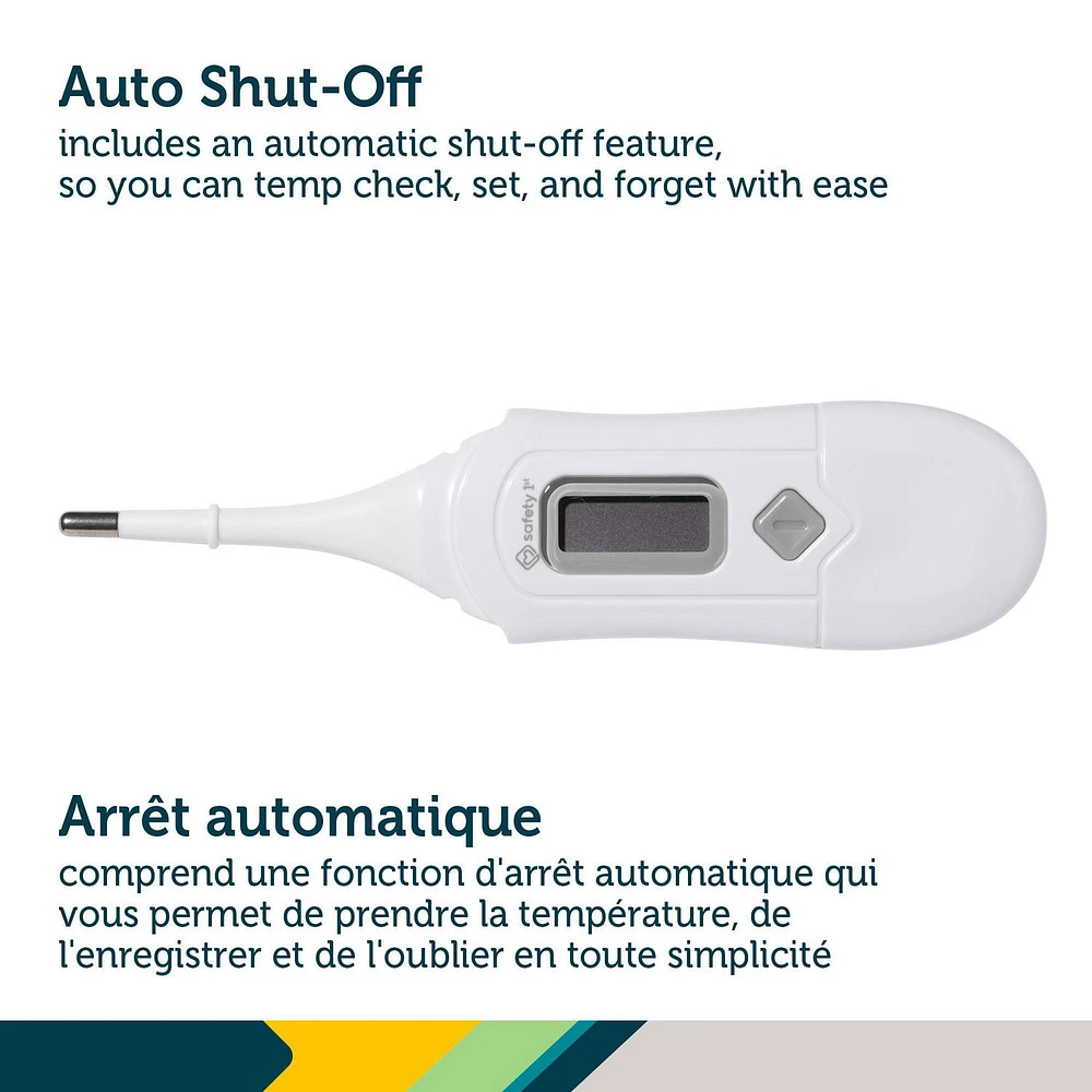Safety 1st 3-In-1 Nursery Thermometer, Infant Health
