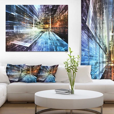 Impression sur toile « Future Industry » Design Art