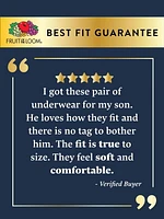 Fruit of the Loom Boys Breathable Micro Mesh Boxer Brief, 4-Pack, Sizes S-L