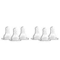 Dr. Brown's Narrow Nipple Preemie (0m+), 6-Pack, 6 Pack