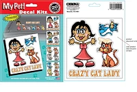 Chroma Graphics Crazy Cat Lady Decal Kit