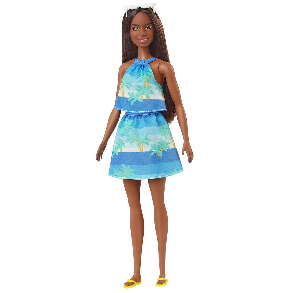 Barbie Loves the Ocean Collectible Doll with Ocean Print Top & Skirt