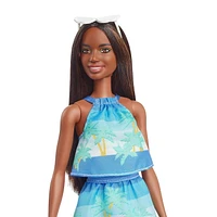 Barbie Loves the Ocean Collectible Doll with Ocean Print Top & Skirt