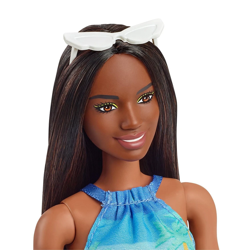 Barbie Loves the Ocean Collectible Doll with Ocean Print Top & Skirt