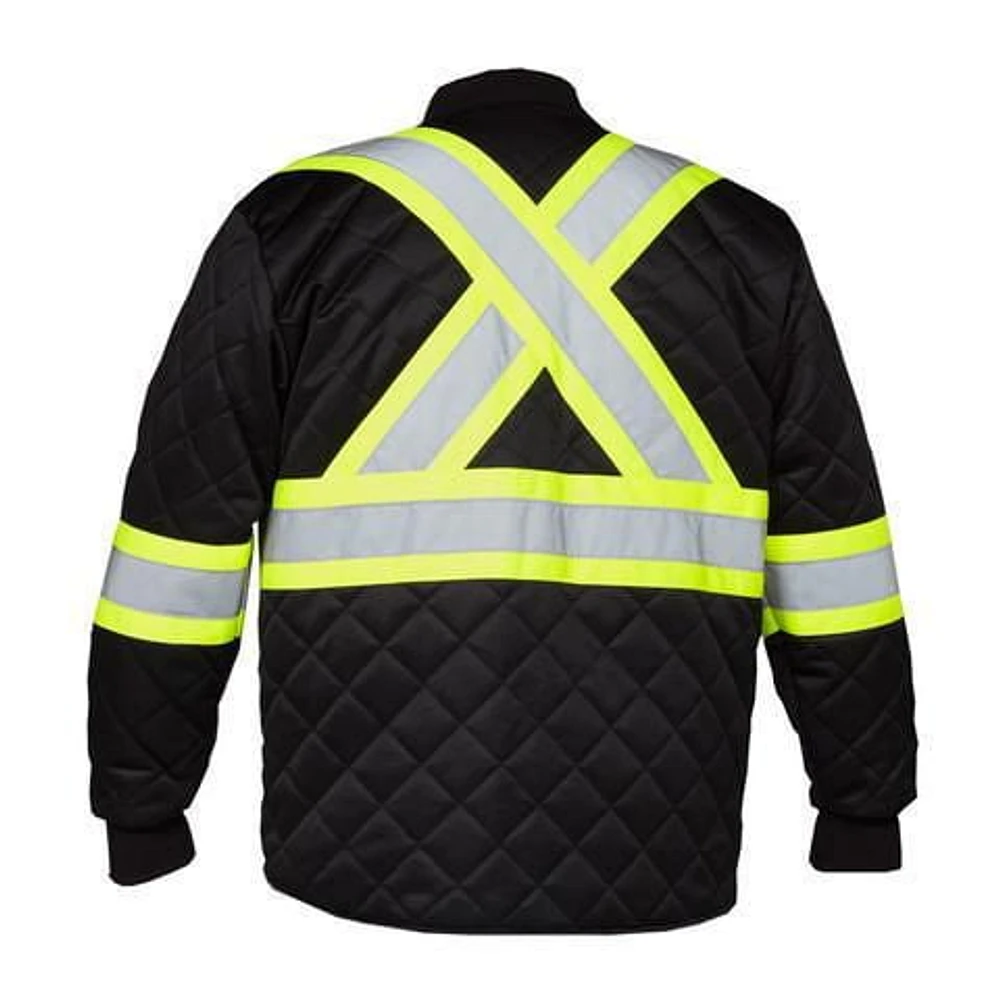 Veste de sécurité pour chambre froide Forcefield pour hommes à haute visibilité<br>*Exclusivité en ligne Tailles P à 4TG