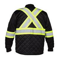 Forcefield Men's Hi-Visible Safety Freezer Jacket<br>*On-Line Exclusive, Sizes S-4XL