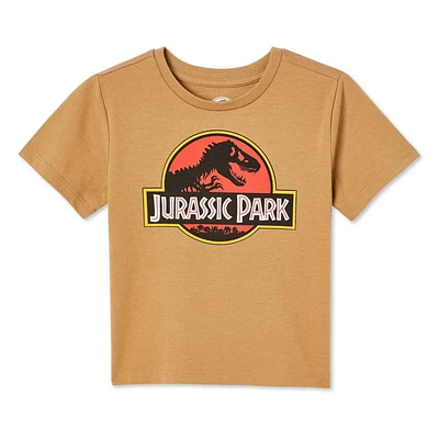 Jurassic Park Toddler Boys' Short Sleeve Tee, Sizes 2T-5T