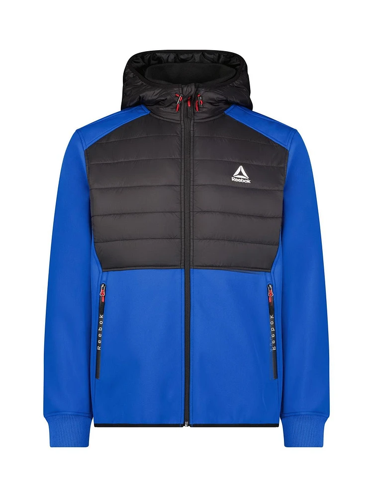 Reebok Men's Softshell Hooded Jacket