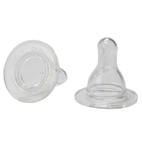 Dr. Brown's Standard Silicone Nipple Y Cut 2-Pack