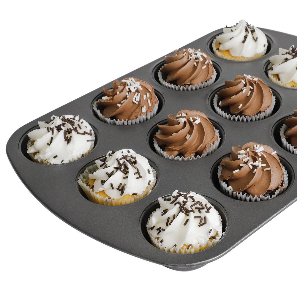 Non Stick 12-Cup Muffin Pan, Muffin Pan