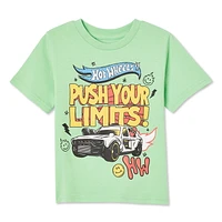 Hot Wheels Toddler Boys' Short Sleeve Tee, Sizes 2T-5T