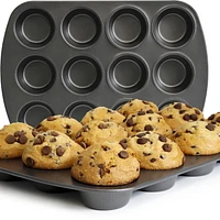 PILLSBURY NON STICK 12-CUP MUFFIN PAN SET - 2 PIECES