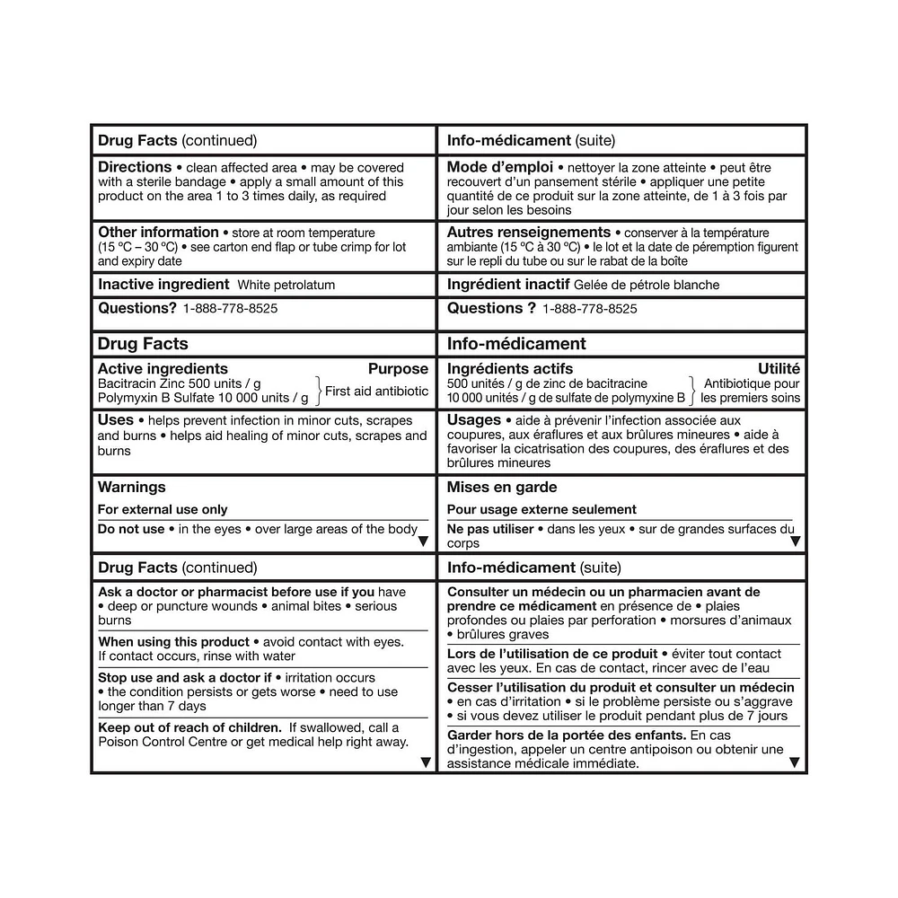 Equate Antibiotic Ointment 15g, EQ Anti Oint 15g