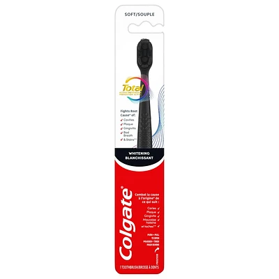 Colgate Total Active Prevention Brosse à Dents Blanchissante, Brosse à Dents Souple 1 ct